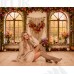 Tło fotograficzne „Jesienne okna z kwiatową makramą” | J_284 Tło fotograficzne „Jesienne okna z kwiatową makramą” | J_284